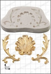 'Baroque Shell' Silicone Mould